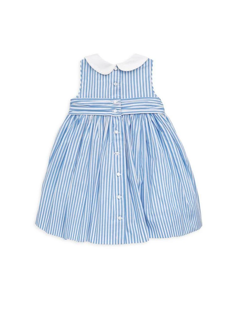 商品Ralph Lauren|Ralph Lauren - Baby's Smocked Bengal Stripe Dress,价格¥466,第2张图片详细描述