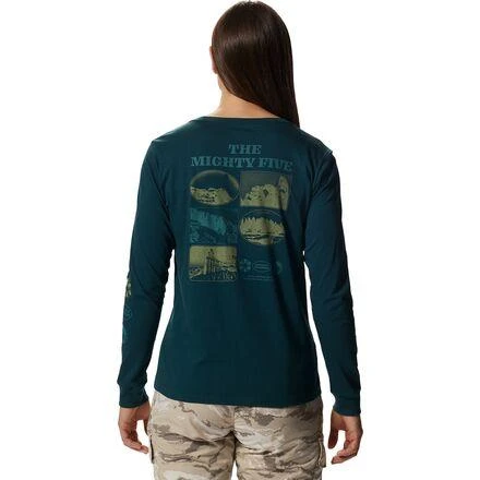 商品Mountain Hardwear|Mighty Five Long-Sleeve Shirt - Women's,价格¥100,第2张图片详细描述