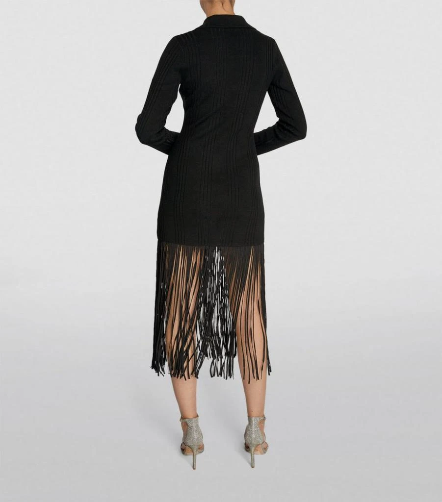 商品Sandro|Fringed Midi Dress,价格¥3675,第3张图片详细描述