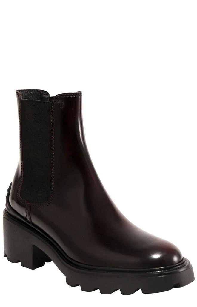 商品Tod's|Tod's Chunky Sole Chelsea Boots,价格¥3932,第2张图片详细描述