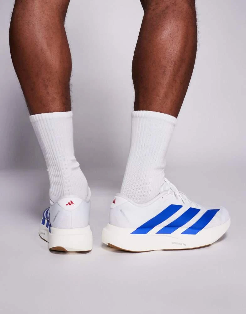 商品Adidas|adidas Running Adizero EVO SL trainers in white and blue,价格¥1346,第2张图片详细描述