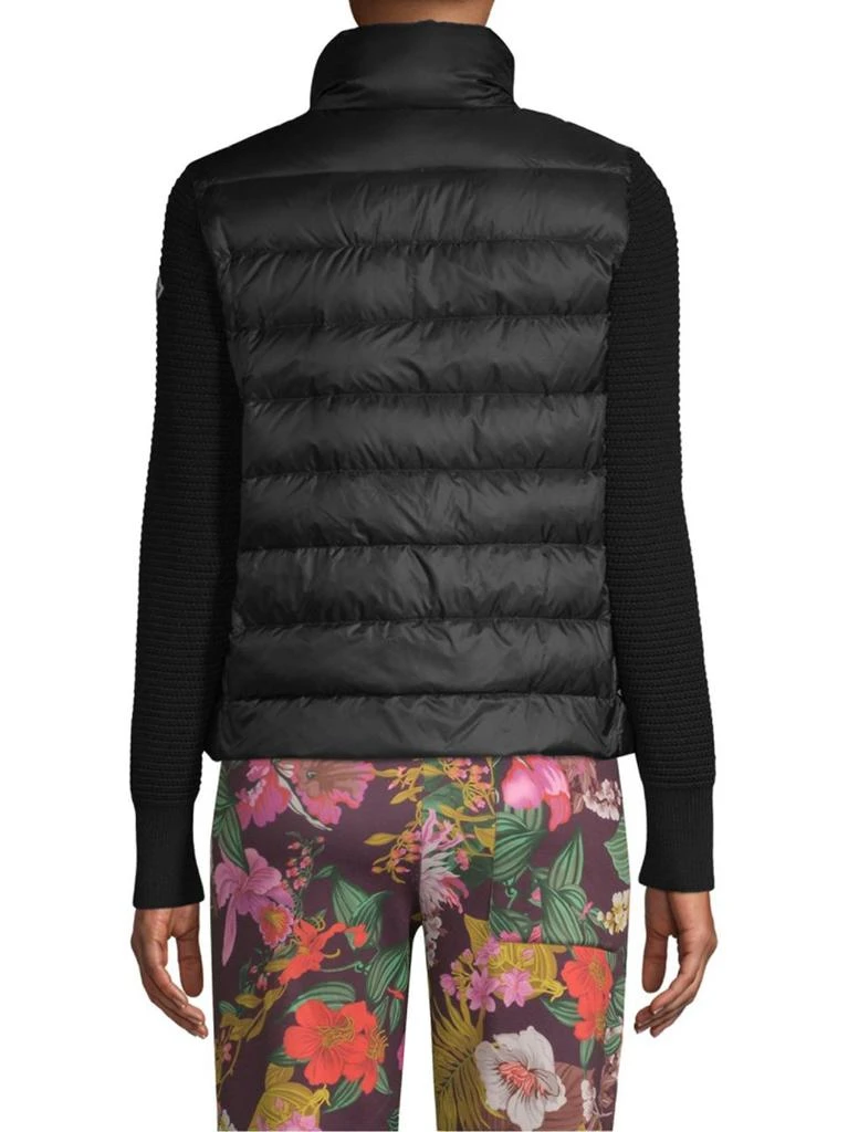 商品Moncler|Moncler - Maglia Mixed Media Cardigan,价格¥5584,第2张图片详细描述