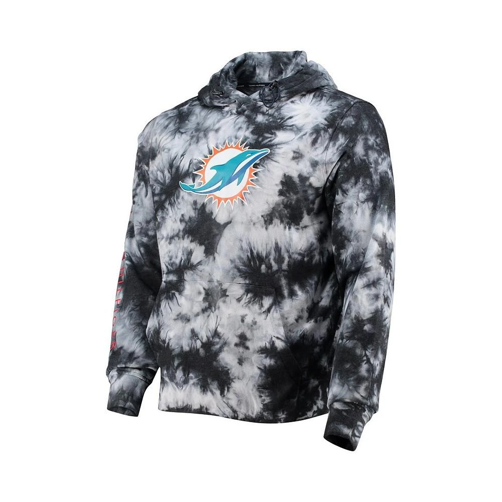 商品Tommy Hilfiger|Men's Black Miami Dolphins Stanley Tie-Dye Pullover Hoodie,价格¥748,第2张图片详细描述