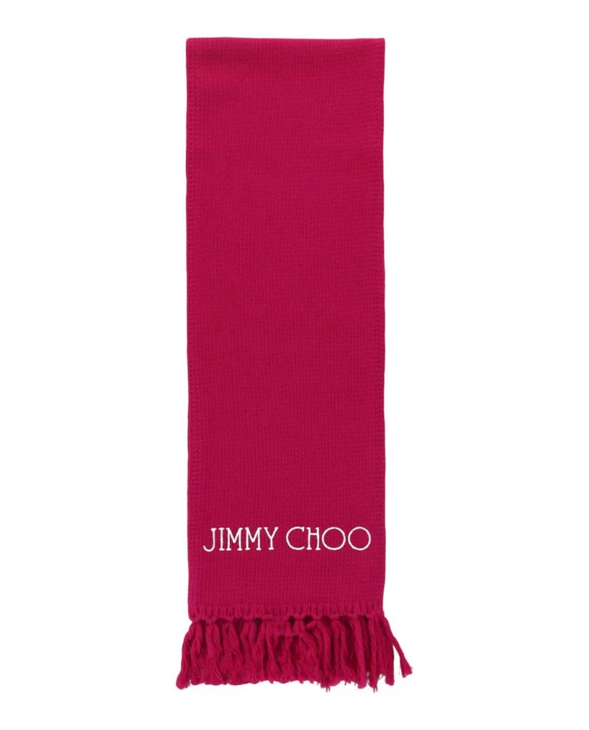 商品Jimmy Choo|Wool Logo Scarf,价格¥1971,第1张图片