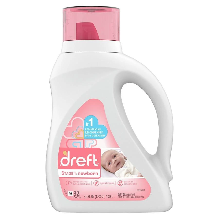 商品Dreft|Liquid Newborn Laundry Detergent,价格¥119,第1张图片