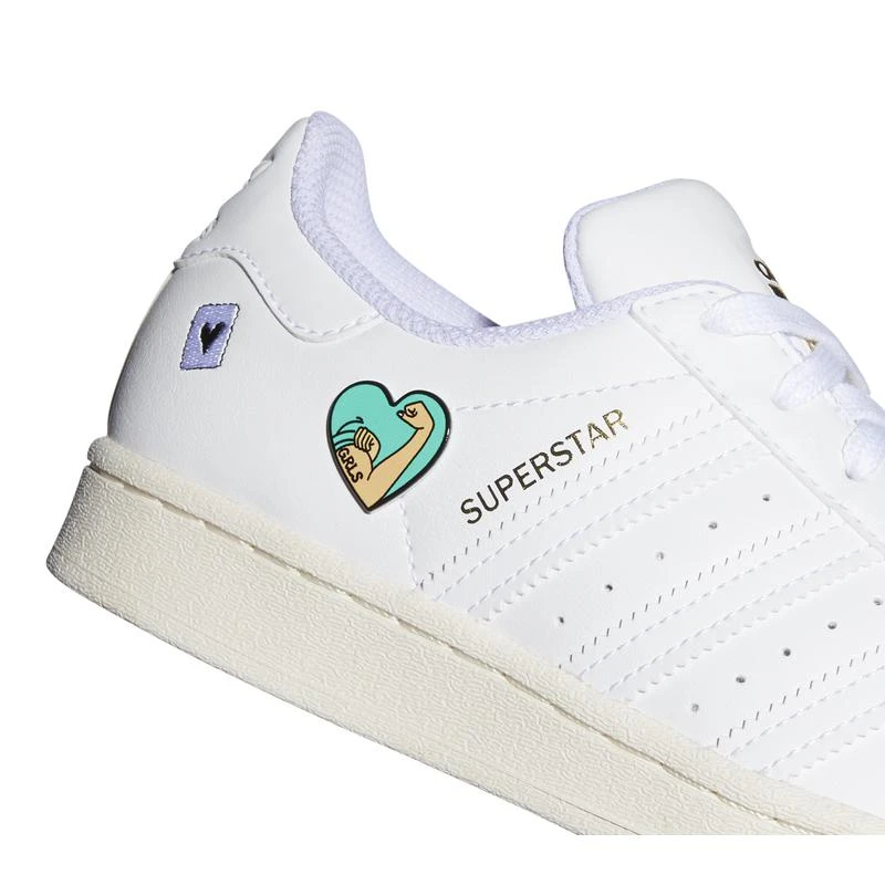 商品Adidas|adidas Originals Superstar - Girls' Grade School,价格¥581,第3张图片详细描述