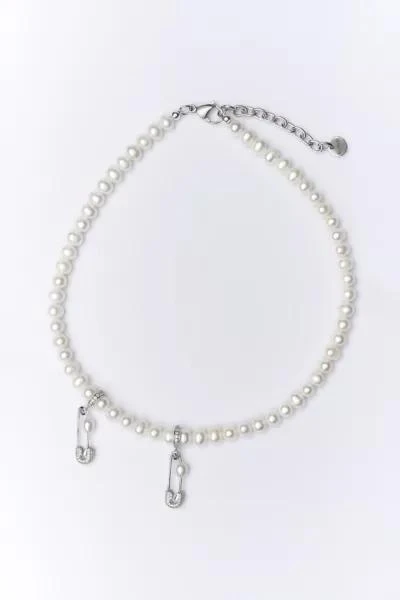 商品RIMOR JEWELRY|RIMOR Double Pin Through My Pearl Necklace,价格¥1209,第1张图片