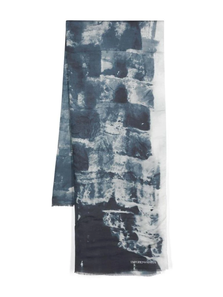 商品Emporio Armani|EMPORIO ARMANI - Printed Stole,价格¥620,第1张图片