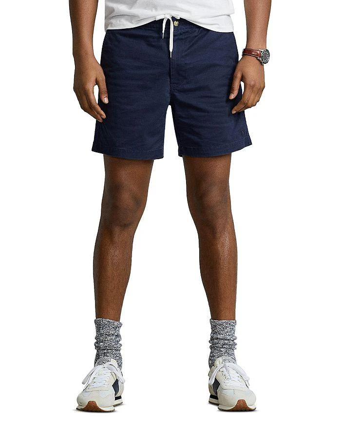 商品Ralph Lauren|Prepster Classic Fit 6" Cotton Shorts,价格¥673,第5张图片详细描述