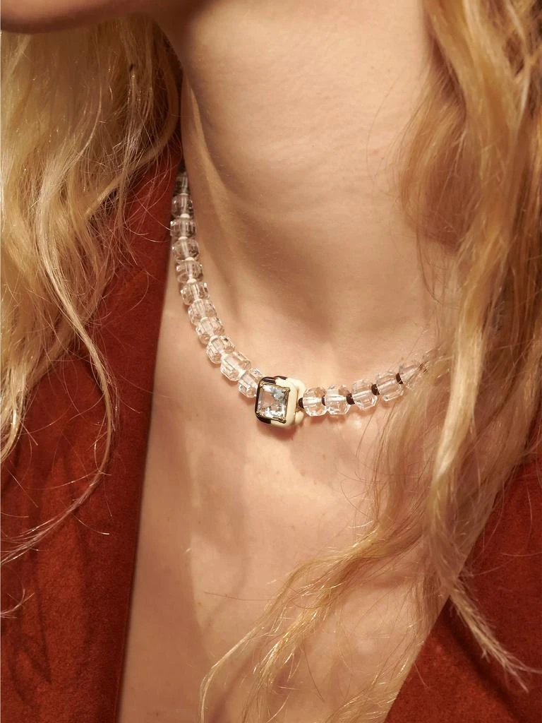 商品Bea Bongiasca|B Beaded Goldtone Silver & Mixed-Media Necklace,价格¥11562,第2张图片详细描述