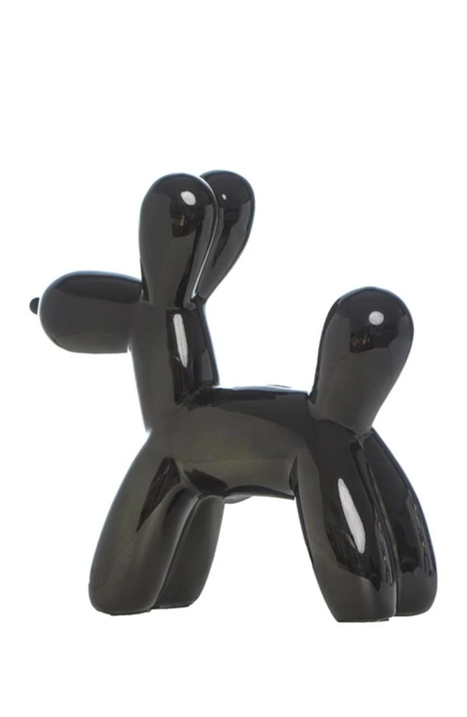 商品INTERIOR ILLUSIONS|Plus Black Balloon Dog Bank,价格¥461,第2张图片详细描述