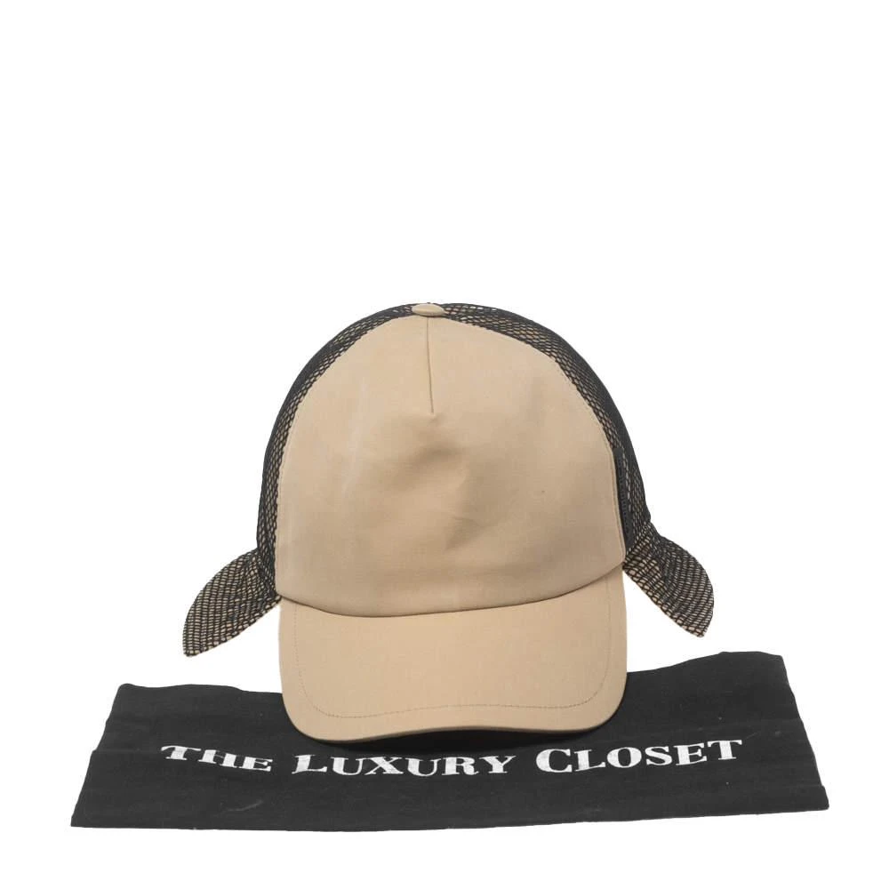 Burberry Honey Brown Cotton Trucker Flap Hat S 商品