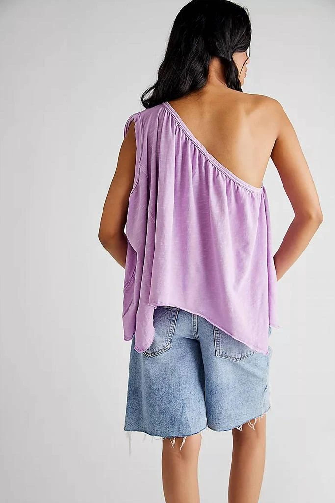 商品Free People|Spring Break One Shoulder Top in Bubble Tea,价格¥380,第1张图片