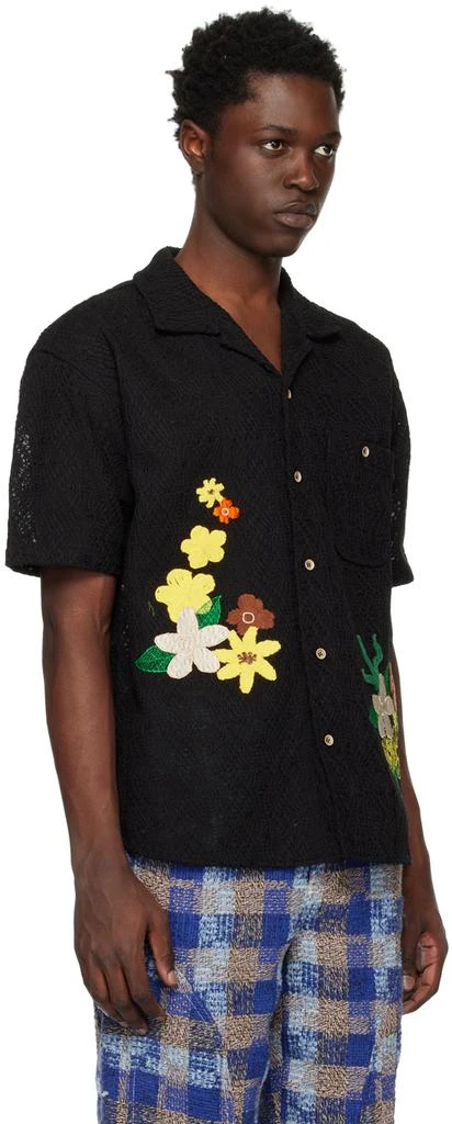 商品ANDERSSON BELL|Black Floral Shirt,价格¥3532,第2张图片详细描述