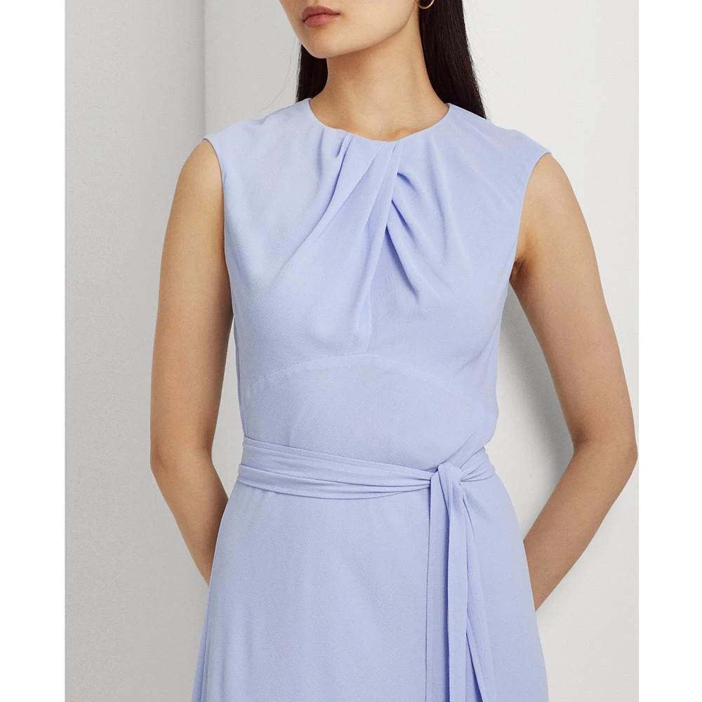 商品Ralph Lauren|Women's Bubble Crepe Cap-Sleeve Dress,价格¥333,第4张图片详细描述
