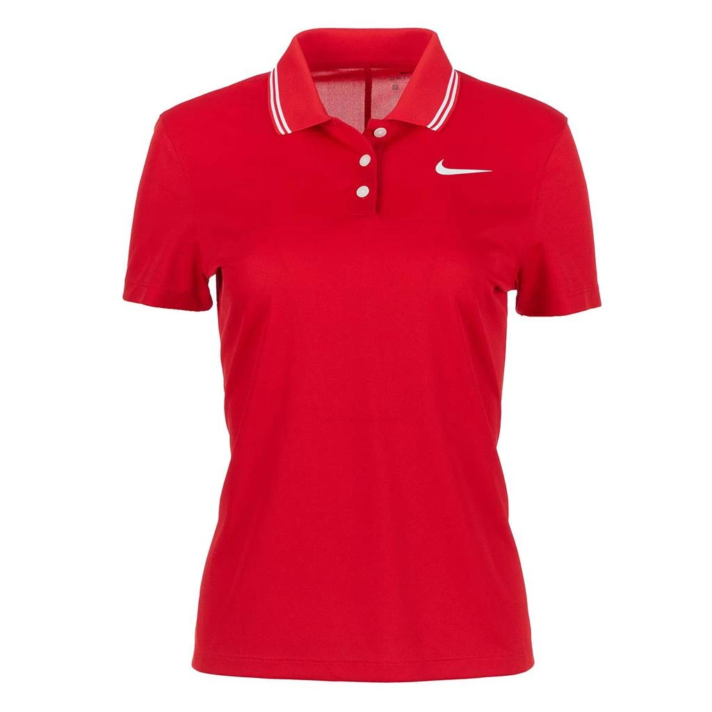 商品NIKE|Nike Women's Team Dri-FIT Victory Short Sleeve Polo,价格¥128,第4张图片详细描述