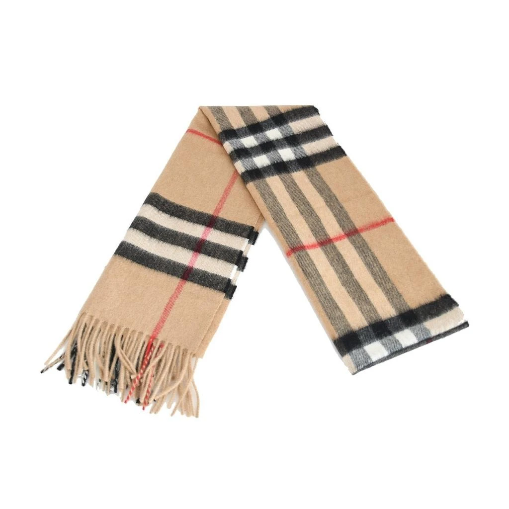 商品Burberry|Burberry Classic Pattern Scarf Brown,价格¥3796,第1张图片