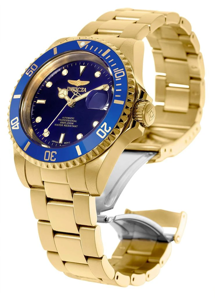 商品Invicta|Invicta Men's 8930OB Pro Diver Analog Display Japanese Automatic Gold Watch,价格¥709,第3张图片详细描述