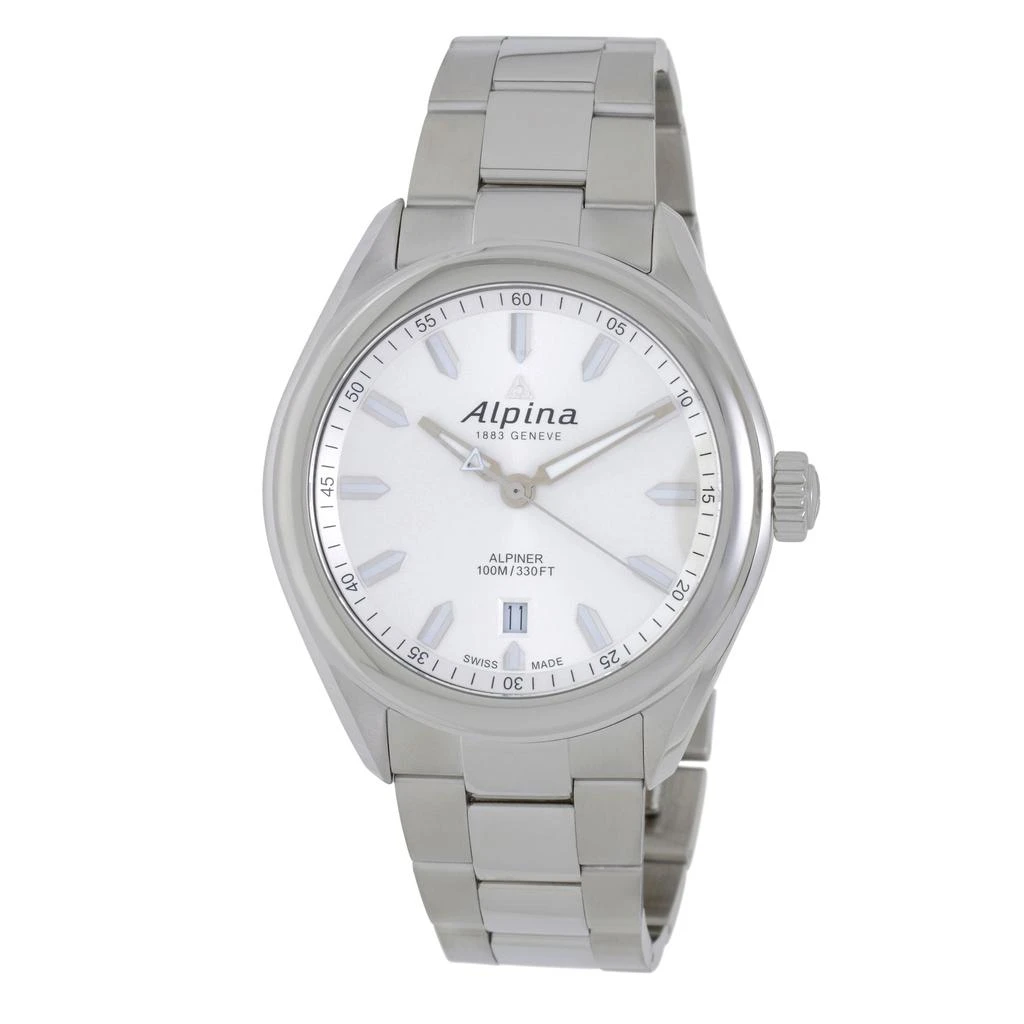 商品Alpina|Alpina Alpiner Date Stainless Steel Quartz Men's Watch AL-240SS4E6B,价格¥1692,第1张图片