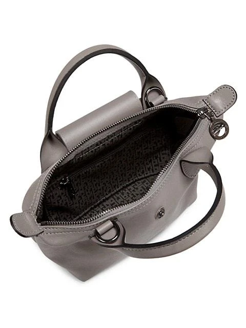 商品Longchamp|XS Le Pliage Leather Crossbody Tote,价格¥1502,第5张图片详细描述