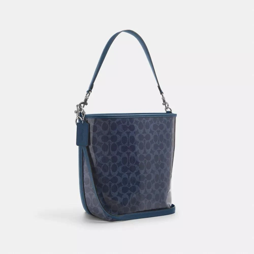 商品Coach|City Large Bucket Bag In Signature Canvas,价格¥1138,第4张图片详细描述