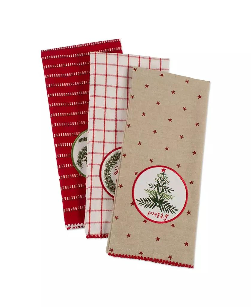 商品Design Imports|Assorted Noel Embellished Dishtowel Set,价格¥400,第2张图片详细描述