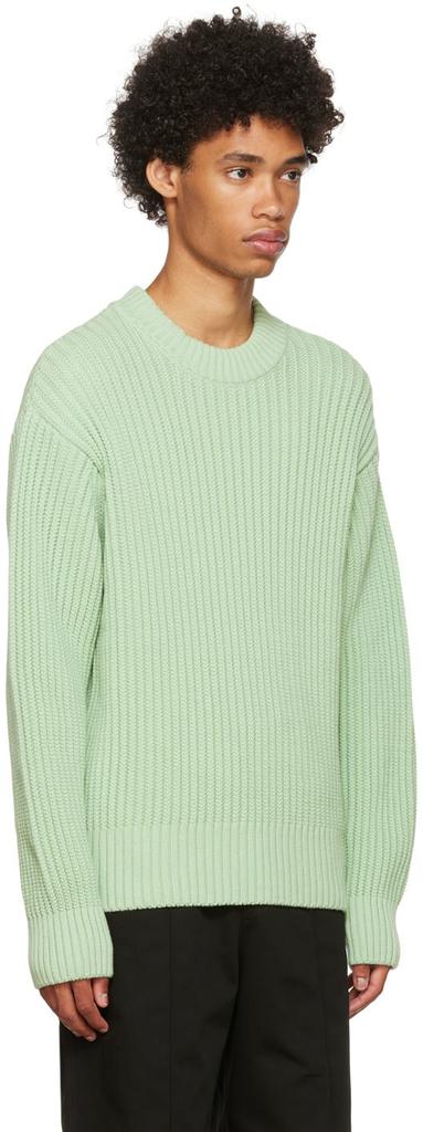 Green Organic Cotton Sweater商品第2张图片规格展示