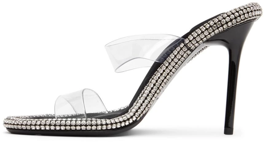 商品Alexander Wang|Black Nova High Sandals,价格¥3231,第3张图片详细描述