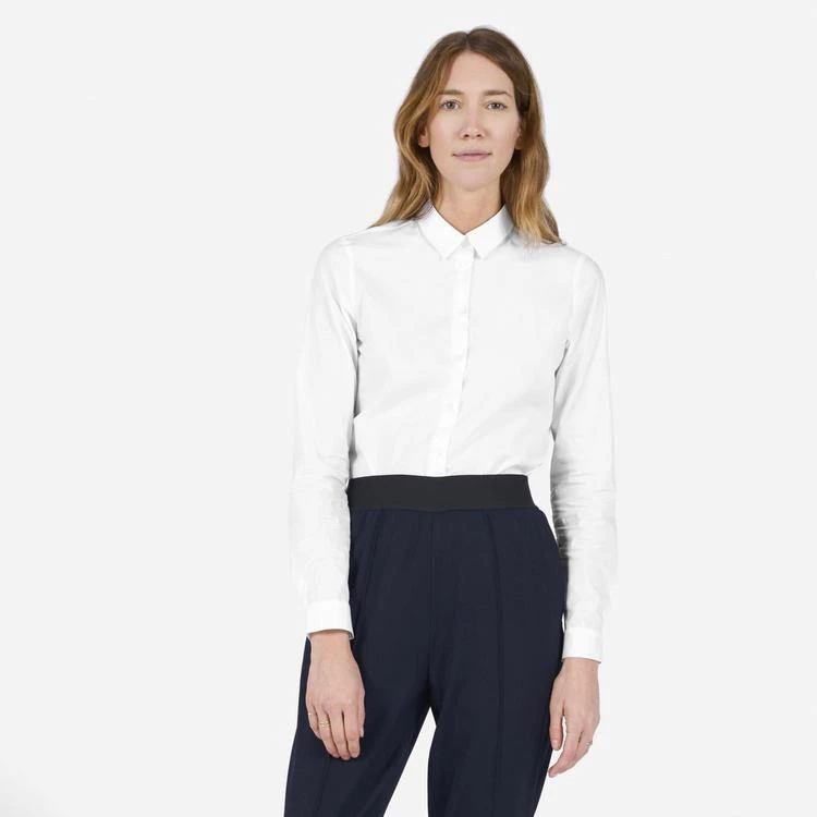 商品Everlane|立领白衬衫,价格¥406,第1张图片