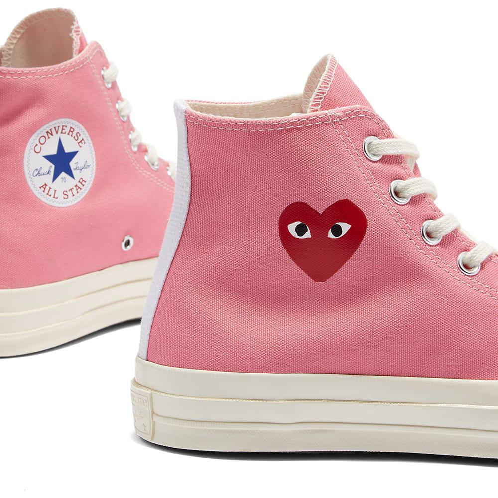 Comme des Garcons PLAY X Converse Chuck Taylor 70 Hi商品第4张图片规格展示