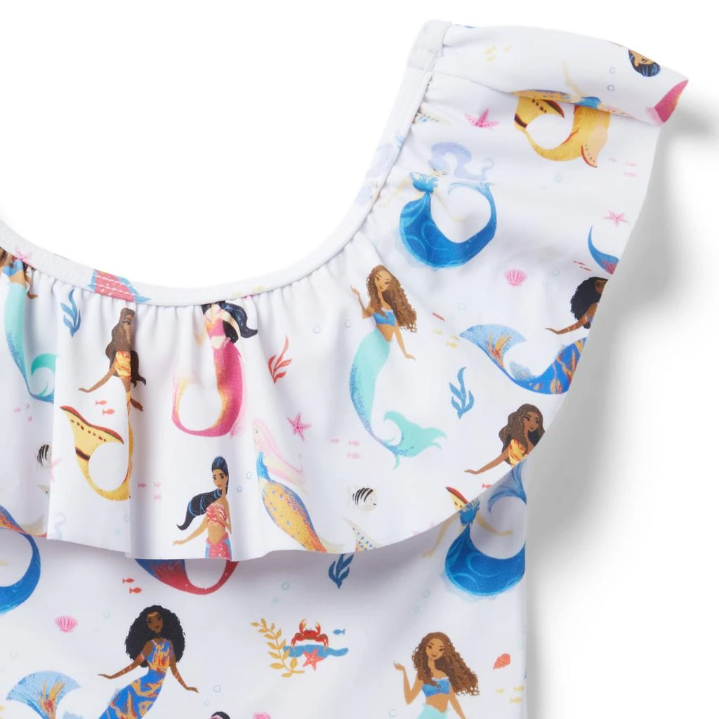 商品Janie and Jack|Little Mermaid Sisters One-Piece Swim (Toddler/Little Kids/Big Kids),价格¥292,第3张图片详细描述