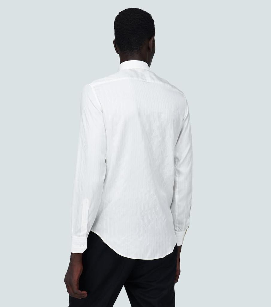商品Lanvin|细条纹真丝长袖衬衫,价格¥3544,第6张图片详细描述