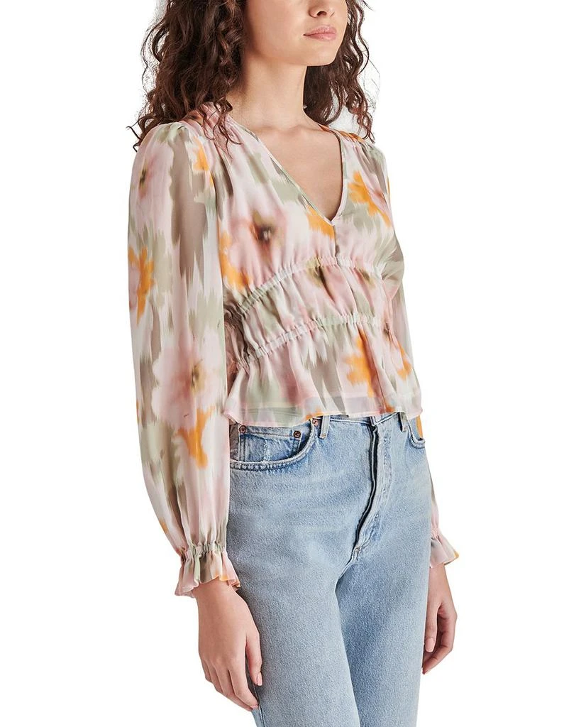 Ardenne Faded Floral Chiffon Top 商品