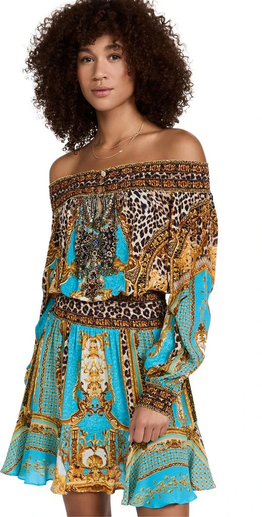 商品Camilla|Camilla Off Shoulder Short Dress,价格¥2562,第1张图片