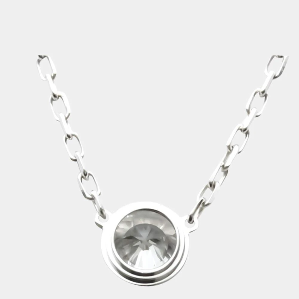商品[二手商品] Cartier|Cartier Diamants Legers De Cartier 18K White Gold Diamond Necklace,价格¥13208,第4张图片详细描述