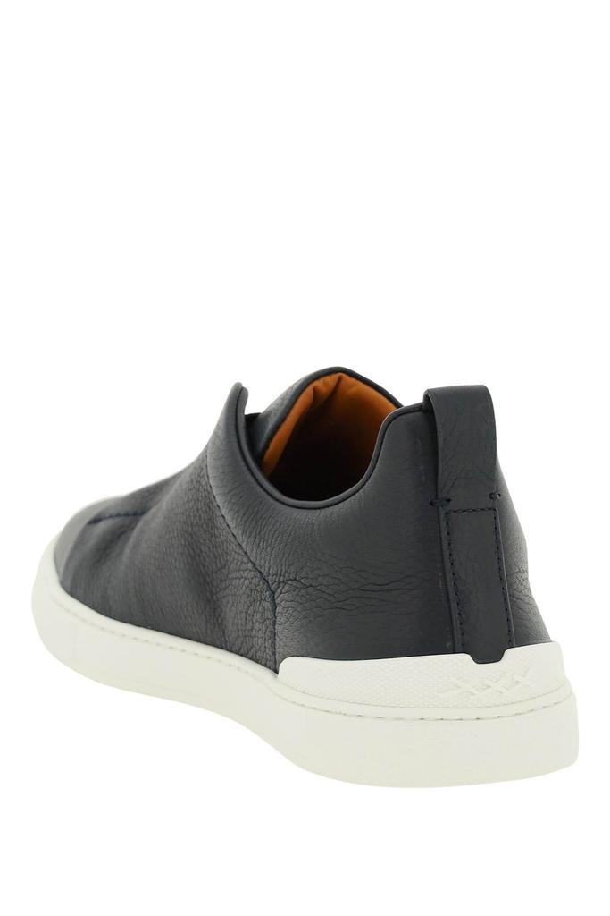 商品Zegna|TRIPLE STITCH SLIP-ON SNEAKERS,价格¥3734,第4张图片详细描述