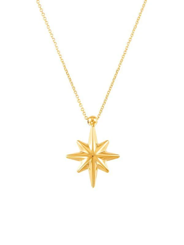 商品Saks Fifth Avenue|14K Yellow Gold Starburst Pendant Necklace,价格¥1044,第1张图片