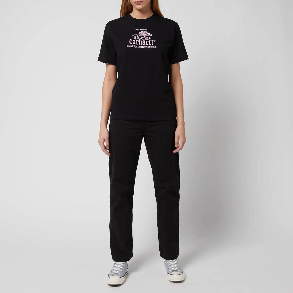 Carhartt WIP Women's Schools Out T-Shirt - Black/Pink商品第3张图片规格展示