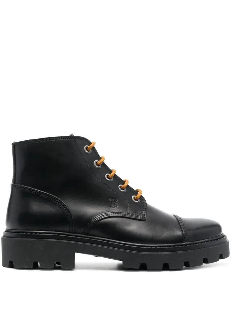 商品Tod's|Men's Black Ankle Boots in Leather,价格¥2431,第1张图片