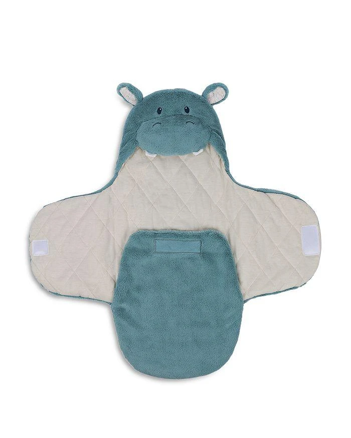 商品GUND|Baby GUND Oh So Snuggly Hippo Plush Hooded Baby Blanket Wrap for Newborns, 26",价格¥300,第3张图片详细描述