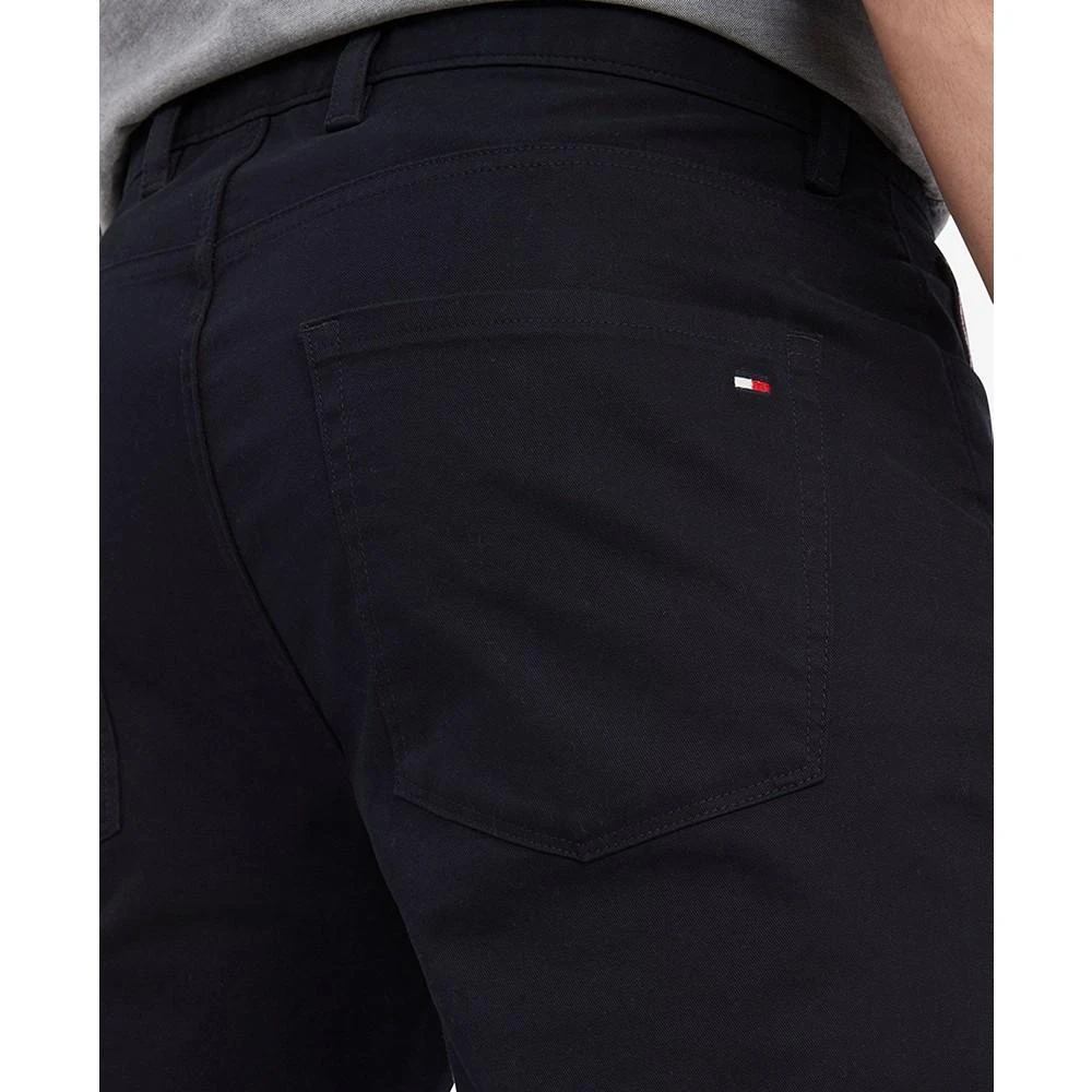 商品Tommy Hilfiger|Men's Denton Straight-Fit Stretch 5-Pocket Twill Chino Pants,价格¥581,第3张图片详细描述