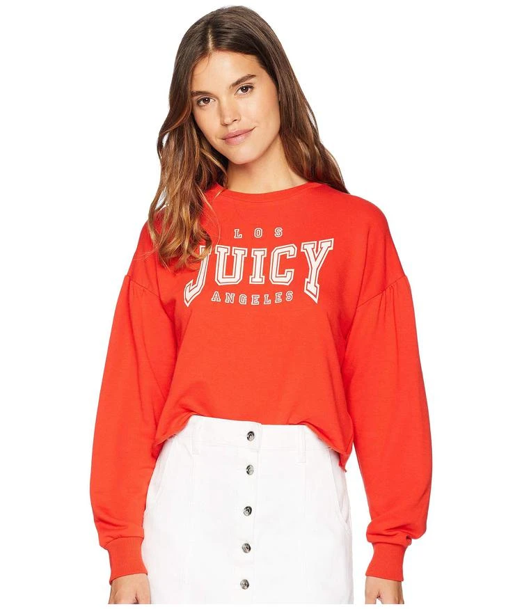 商品Juicy Couture|Juicy LA Logo Terry Pullover,价格¥171,第1张图片