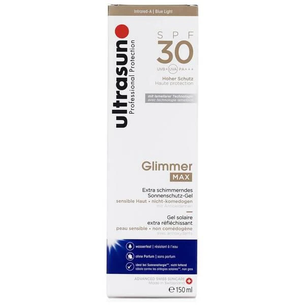 商品Ultrasun|Ultrasun SPF30 Glimmer Max 150ml,价格¥252,第2张图片详细描述