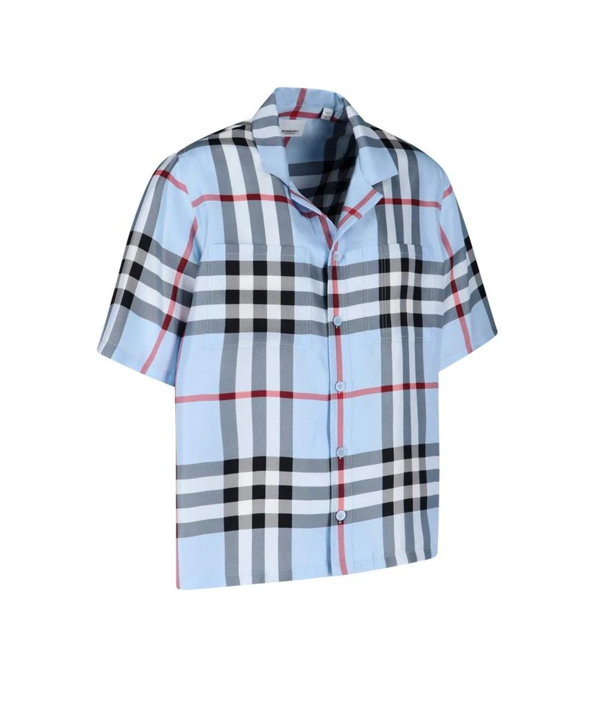 商品Burberry|Burberry Checked Short-Sleeved Shirt,价格¥5783,第3张图片详细描述