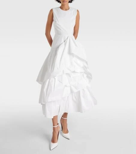 商品ROKSANDA|Bridal Radica taffeta midi dress,价格¥15809,第2张图片详细描述