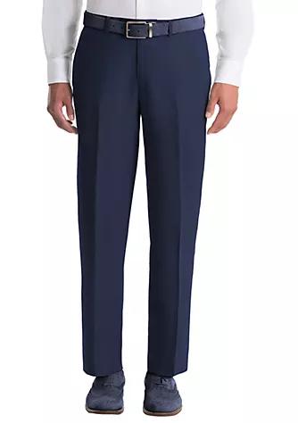 Solid Navy Linen Suit Separate Pants商品第1张图片规格展示