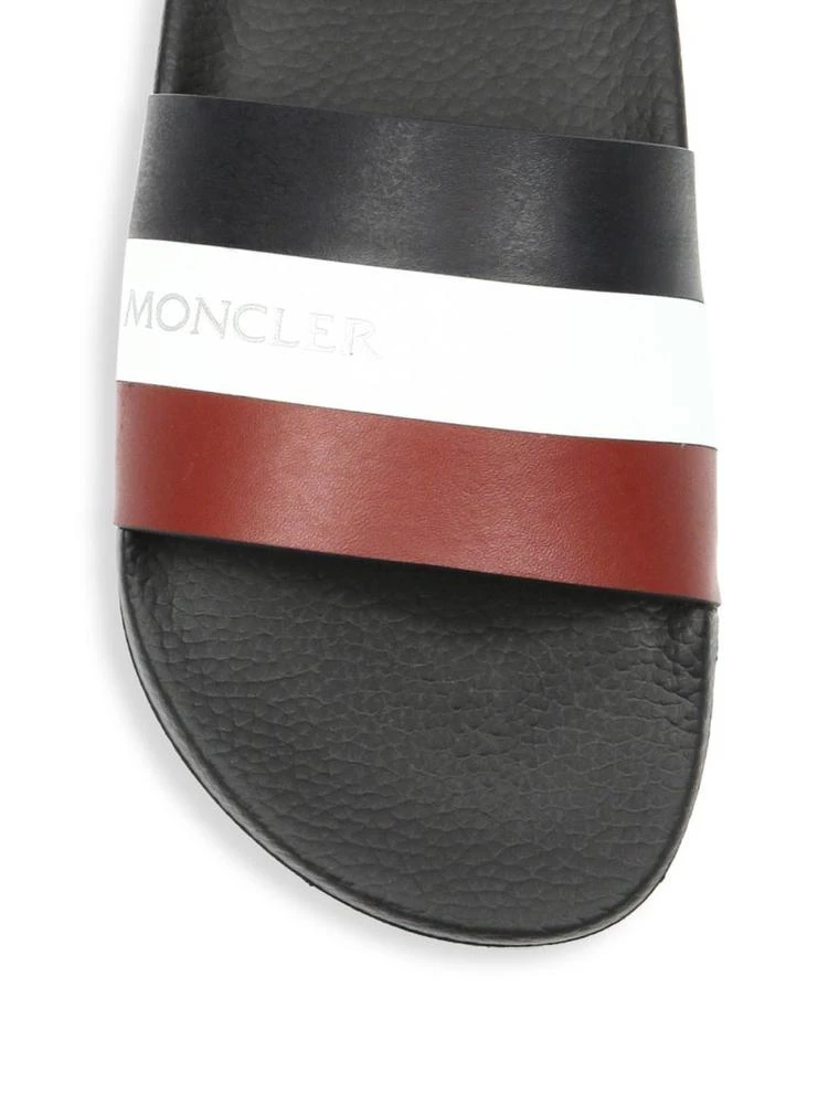 商品Moncler|Basile Pool Rubber Slide Sandals,价格¥2212,第3张图片详细描述