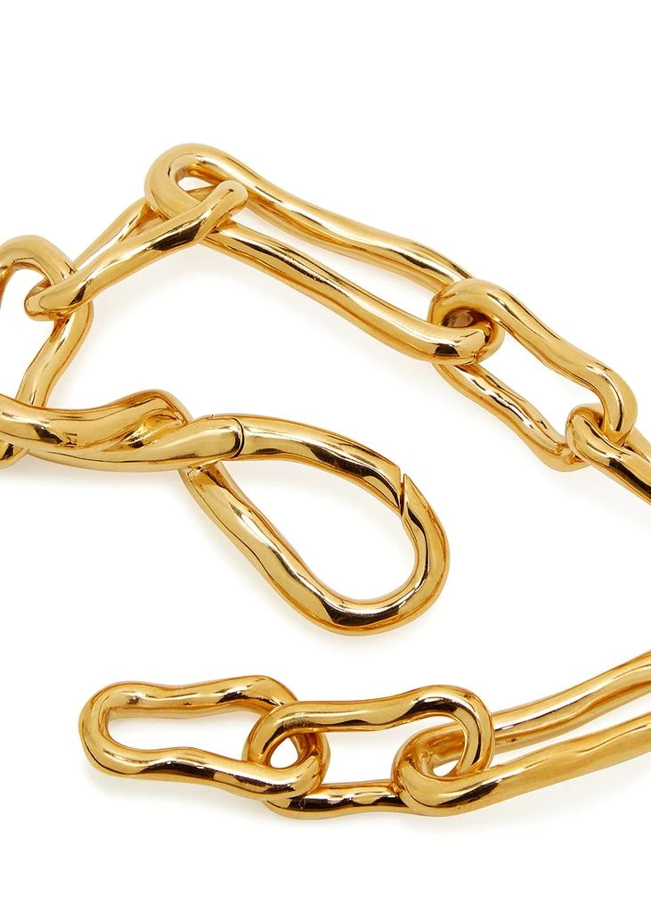 商品Missoma|Molten 18kt gold-plated chain bracelet,价格¥1457,第4张图片详细描述