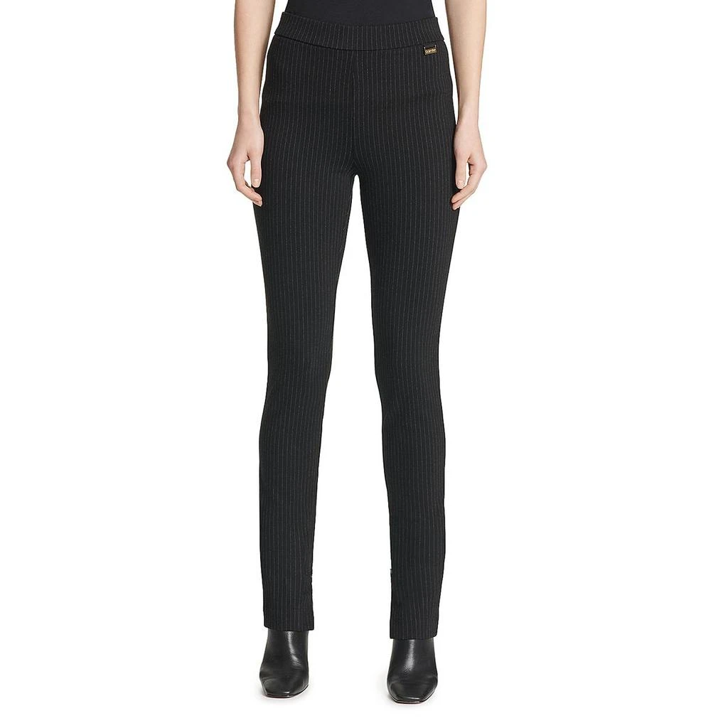 商品Calvin Klein|Calvin Klein Womens Pinstripe Office Wear Dress Pants,价格¥229,第1张图片
