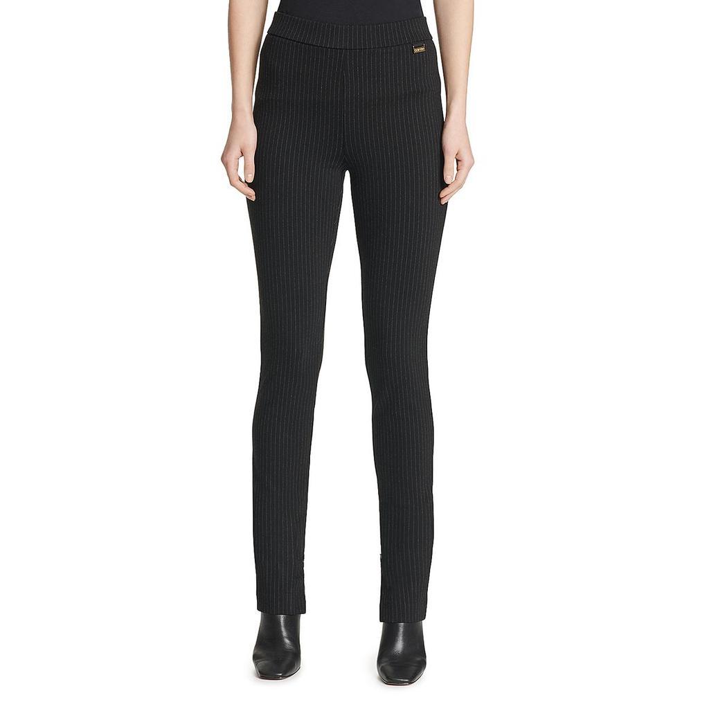商品Calvin Klein|Calvin Klein Womens Pinstripe Office Wear Dress Pants,价格¥224,第1张图片